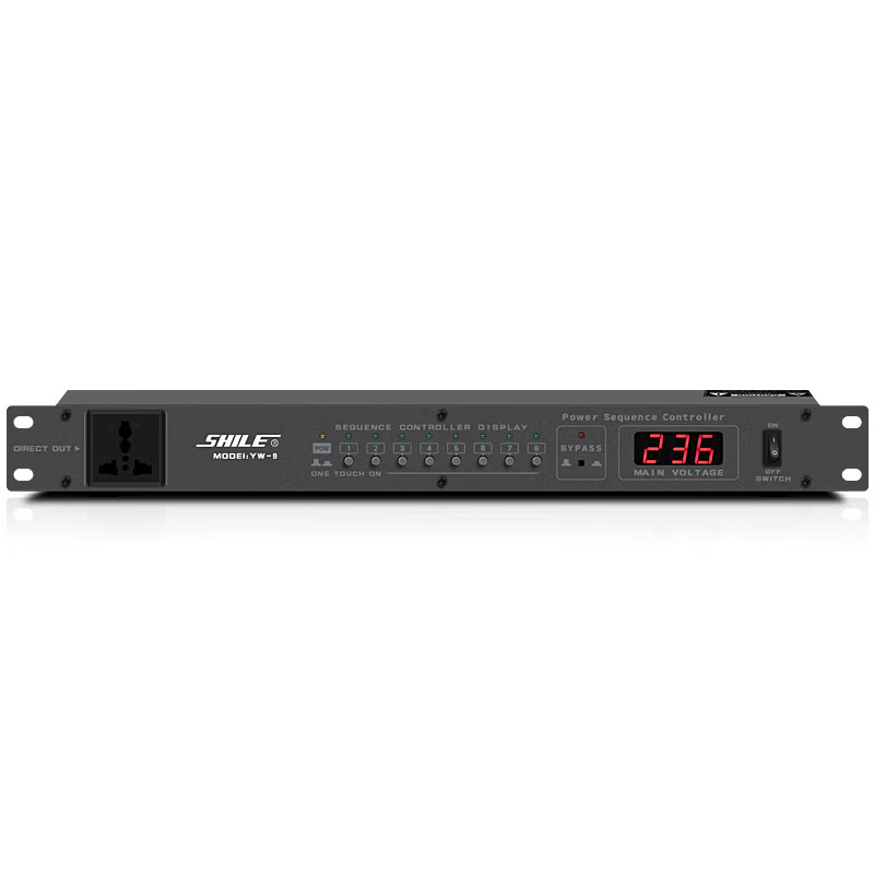 獅樂/SHILE YW-9 控制器 大功率8路電源時(shí)序控制器